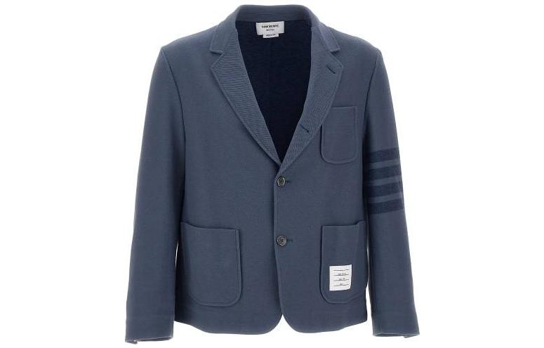 Thom Browne V-Neck Long Sleeve Jacket MJT362A-06772-422