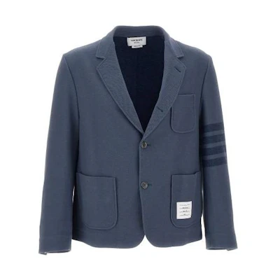 Thom Browne V-Neck Long Sleeve Jacket MJT362A-06772-422