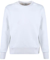 Lookbook 톰브라운 화이트 크루넥 맨투맨 백 3-스트라이프 MJT085A-03377-100
