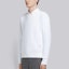 Details for Sudadera Blanca Thom Browne con Cuello Redondo y 3 Rayas en la Espalda. MJT085A-03377-100