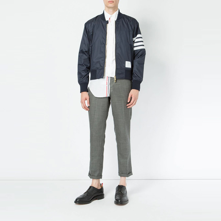 Lookbook Thom Browne 白色長袖純棉襯衫 MWL218A-02571-100