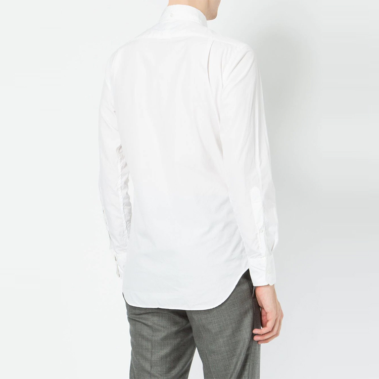 Purchase Thom Browne 白色長袖純棉襯衫 MWL218A-02571-100