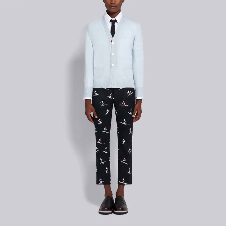 Purchase 汤姆布朗 白色四条纹长袖牛津衬衫 MWL374A-06177-100