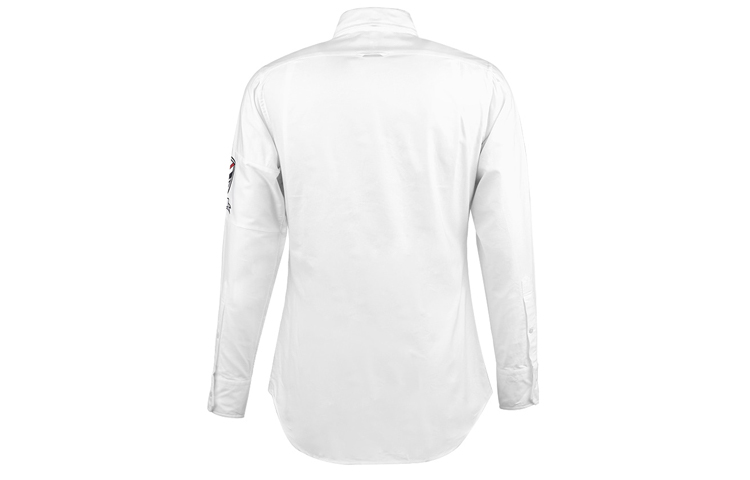 THOM BROWNE White Sleeve Stripe Shirt MWL220E-02581-100 圖 3