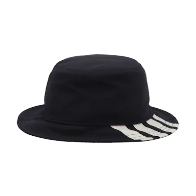 THOM BROWNE Wool Fisherman Hat with Four-Stripe Accent MHC327A06146-415