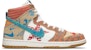 Thomas Campbell x Nike SB Dunk High Pro 'What The' 918321-381