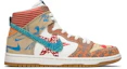 Buy Thomas Campbell x Nike SB Dunk High Pro 'What The' 918321-381