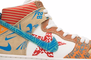 Thomas Campbell x Nike SB Dunk High Pro 'What The' 918321-381 Order Thomas Campbell x Nike SB Dunk High Pro 'What The' 918321-381