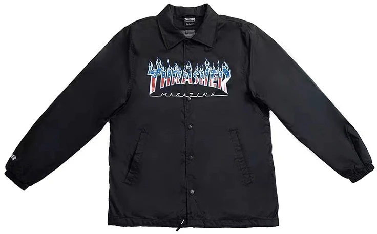 thrasher-all-over-star-flame-logo-coach-jacket-unisex-black-japan-edition-th-0619-3101-blk