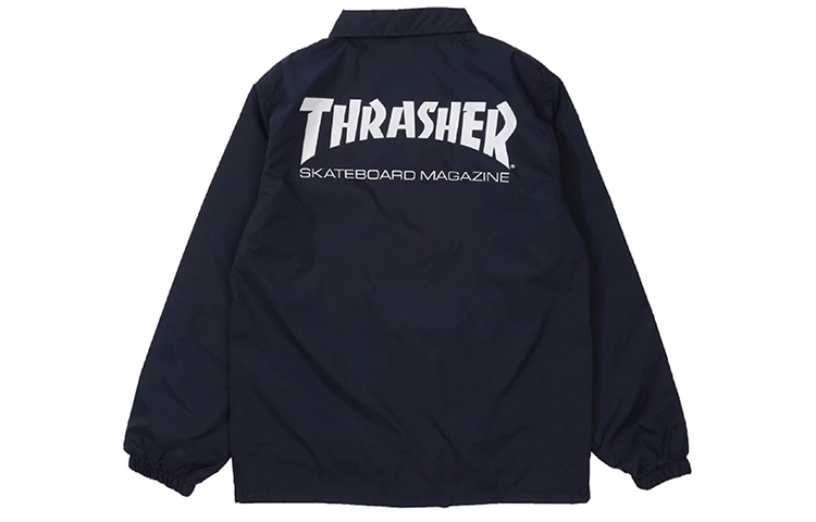 Thrasher Basic Coach Jacket Navy (Unisex, Japan Edition) TH8901C-NAVY