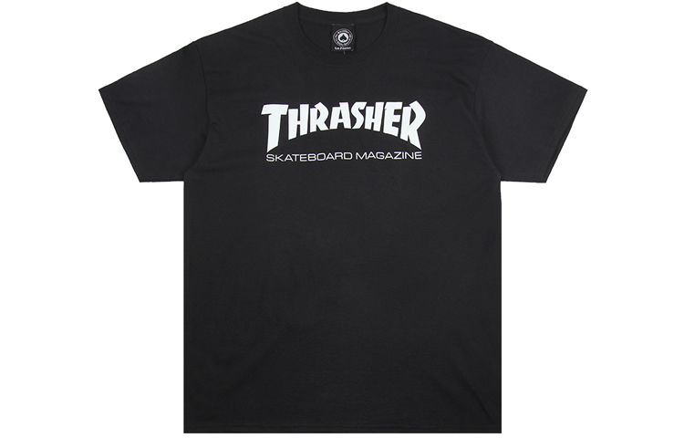 Thrasher Basic Logo Tee Black Unisex (US Edition) 110101BK