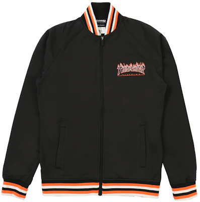 Thrasher 火焰標誌日本限定版教練外套 中性款 - 黑色 THRAMJ03208 Buy Thrasher 火焰標誌日本限定版教練外套 中性款 - 黑色 THRAMJ03208