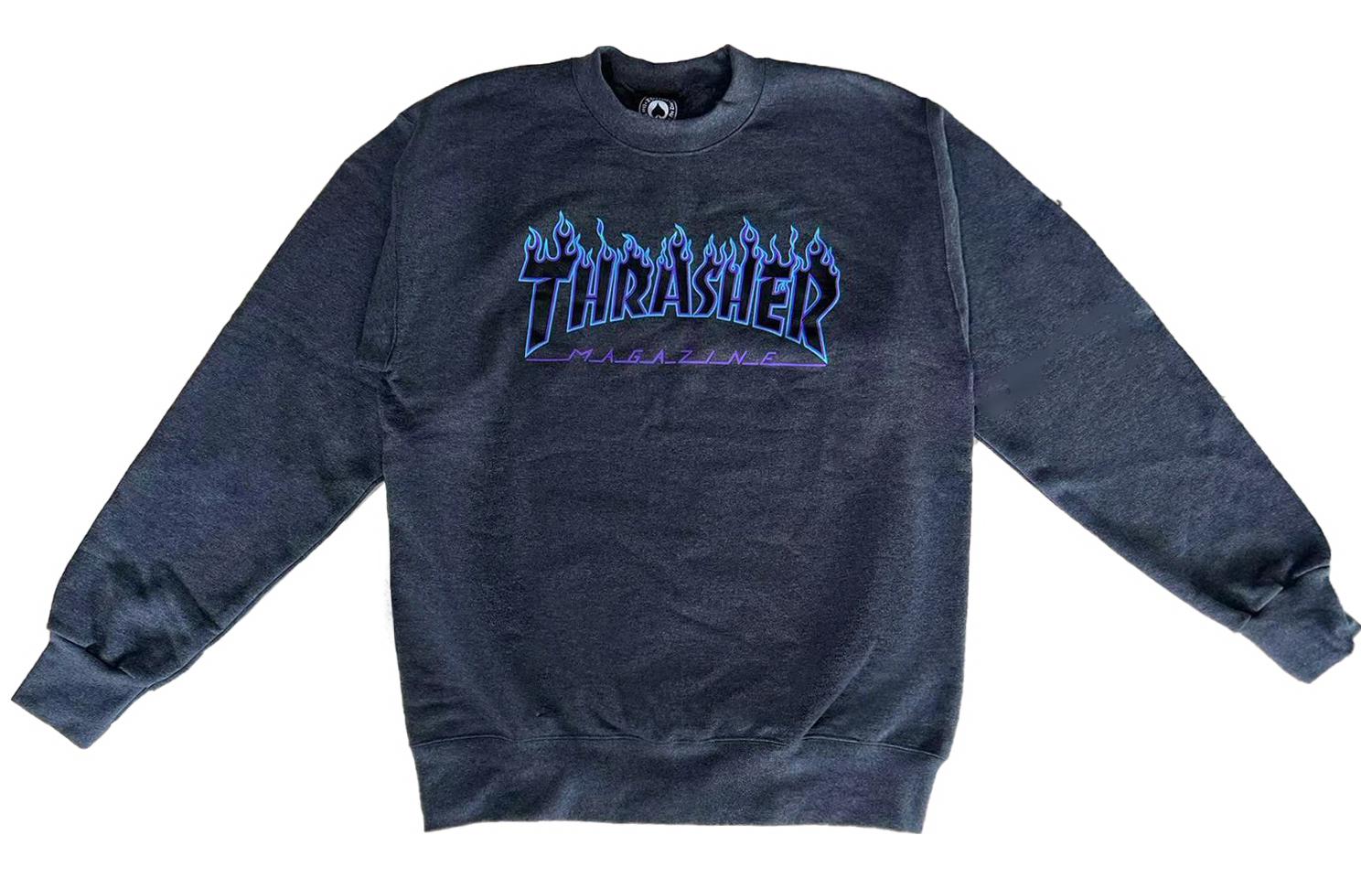 Thrasher Flame Logo Crewneck Sweatshirt Unisex 145027