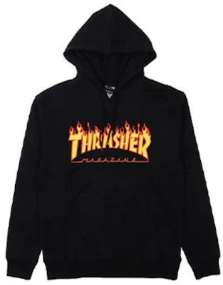 Thrasher 火焰標誌連帽衫 黑色 日本限定版 THRAMH174 Buy Thrasher 火焰標誌連帽衫 黑色 日本限定版 THRAMH174