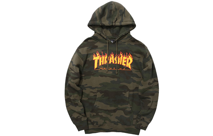 Thrasher Flame Logo Pullover Hoodie Unisex 144735