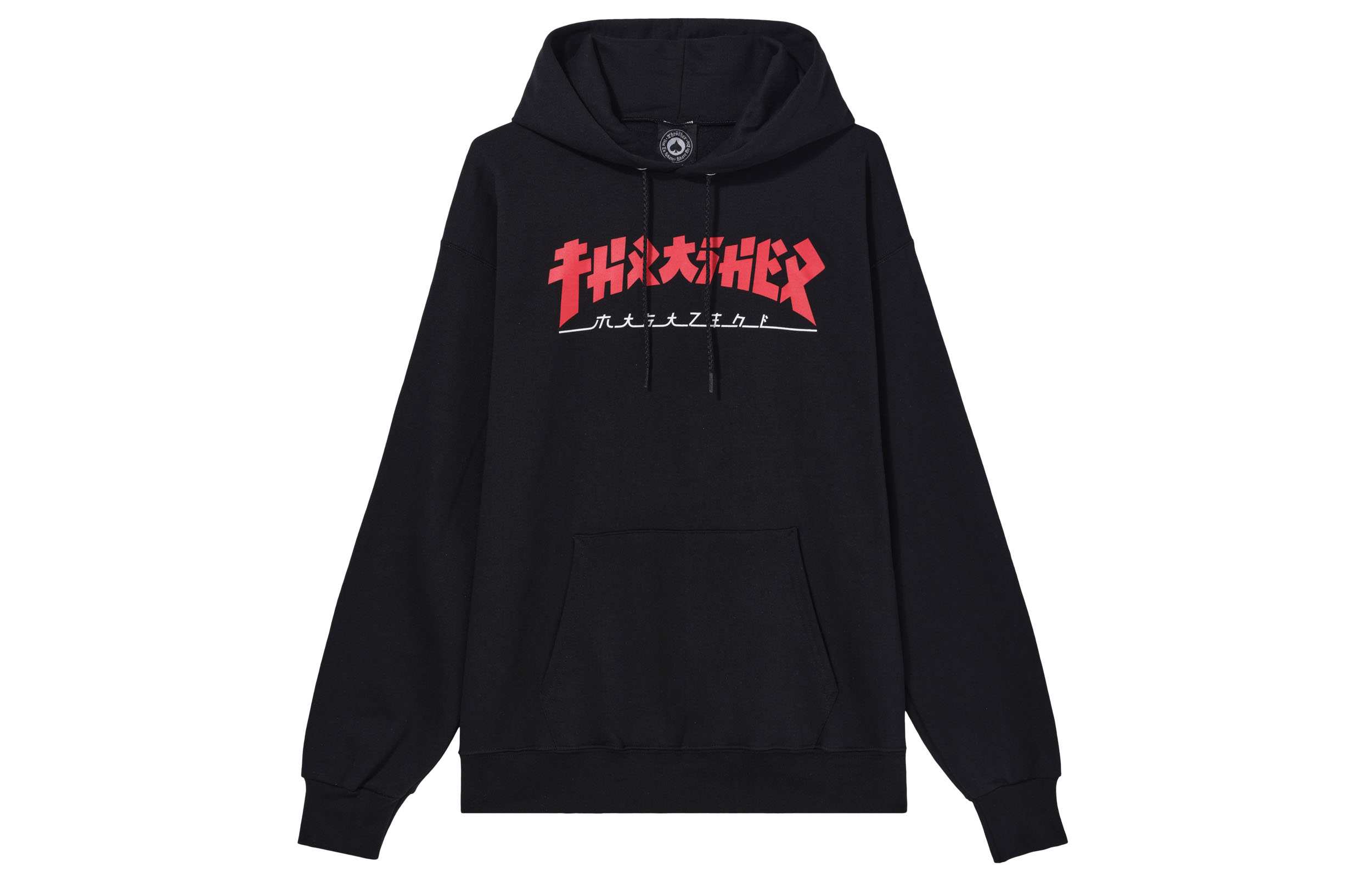 Thrasher Godzilla Graphic Print Pullover Hoodie Unisex Black (US Version). 145030