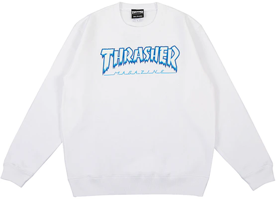 Sudadera Blanca Thrasher Hometown Ice Logo Manga Larga Japón. TH84226-WHITE/WHITE Buy Sudadera Blanca Thrasher Hometown Ice Logo Manga Larga Japón. TH84226-WHITE/WHITE