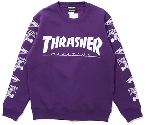 Thrasher 日本限定版紫色Logo衛衣 男女同款 TH94159-PURPLE Buy Thrasher 日本限定版紫色Logo衛衣 男女同款 TH94159-PURPLE