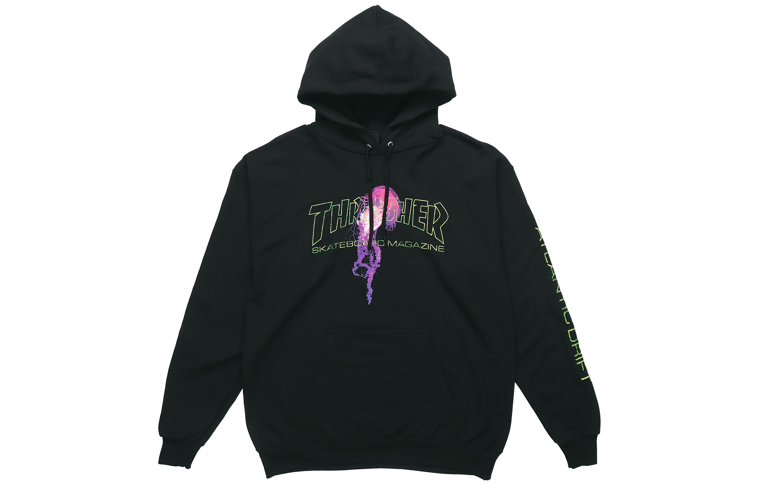Thrasher Jellyfish Graphic Hoodie Unisex Black 144560