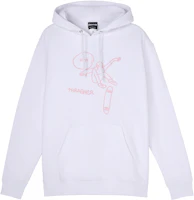 Thrasher KCuf Hoodie White Skateboard Logo Graphic Oversized Unisex Japanese Edition. TH0418-PO02WHT Thrasher KCuf Hoodie White Skateboard Logo Graphic Oversized Unisex Japanese Edition. TH0418-PO02WHT