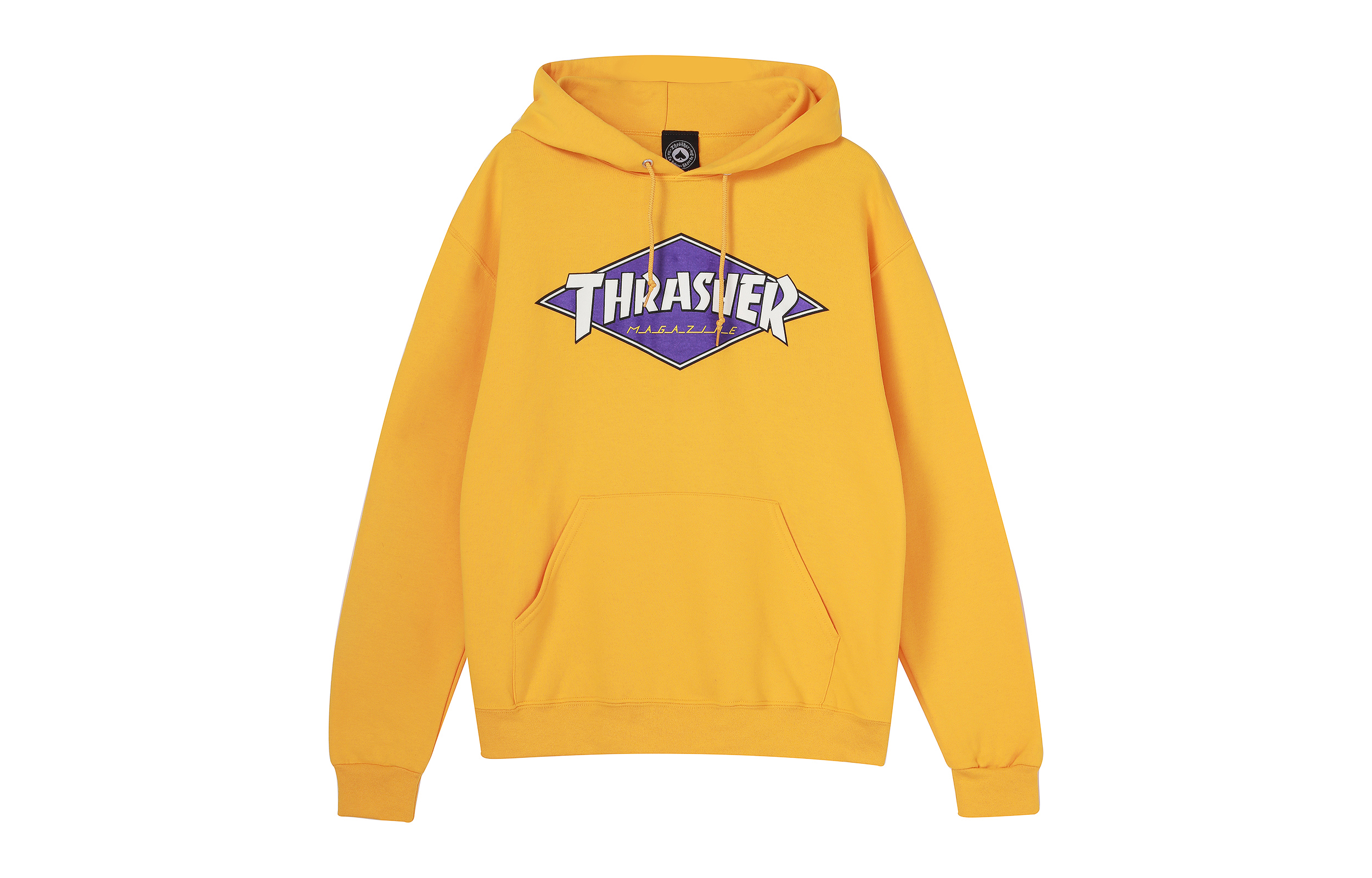 Thrasher Printed Pullover Hoodie Gold Unisex US Version. 144846