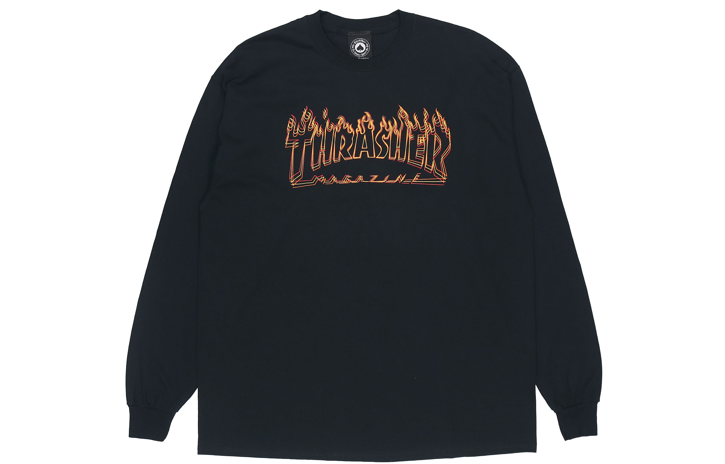 Thrasher Pullover Simple Long Sleeve Sweatshirt Unisex 144866