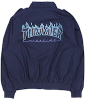 Thrasher Purple Flame Zip Jacket Japanese Edition Unisex TH0321-3402 Thrasher Purple Flame Zip Jacket Japanese Edition Unisex TH0321-3402