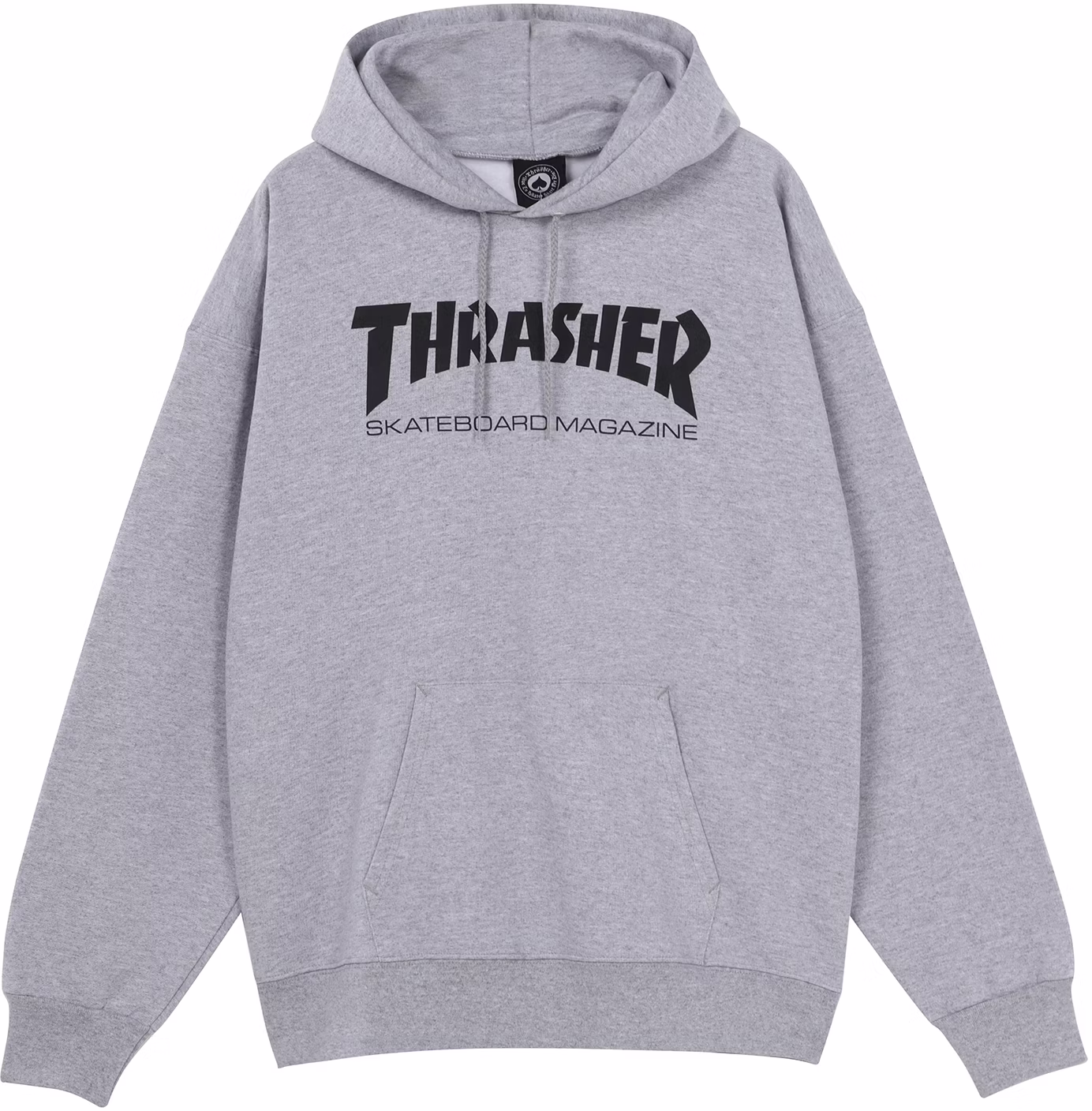 thrasher-skate-mag-logo-hoodie-gray-unisex-us-version-fleece-pullover-113103-gy