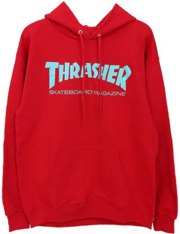 thrasher-skate-mag-logo-print-red-hoodie-unisex-fleece-lined-pullover-114127