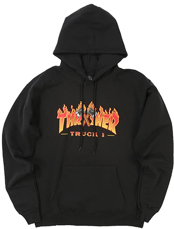 thrasher-truck1-flame-logo-graphic-fleece-hoodie-black-unisex-winter-us-version-144895