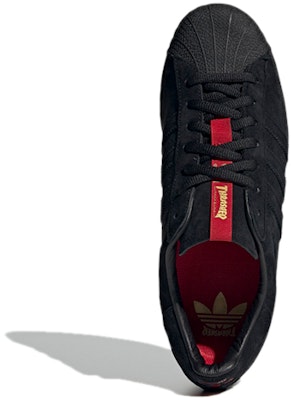 Thrasher x adidas Superstar ADV 'Hitam Scarlet' FY9025 Purchase Thrasher x adidas Superstar ADV 'Hitam Scarlet' FY9025