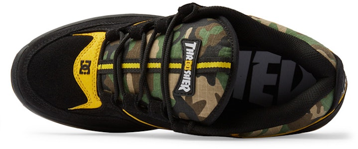 DC 滑板鞋 Thrasher x 滑板鞋 '黄黑迷彩' ADYS100805 Shop DC 滑板鞋 Thrasher x 滑板鞋 '黄黑迷彩' ADYS100805