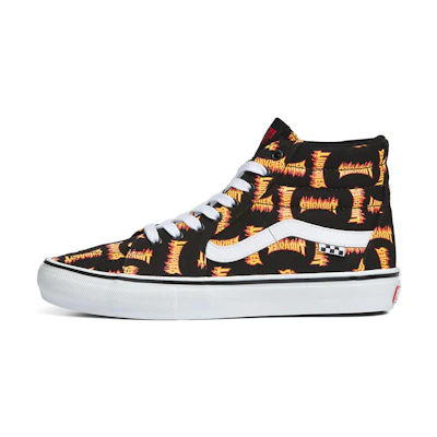 Thrasher Vans Skate Sk8-Hi 'Allover Thrasher Logo'