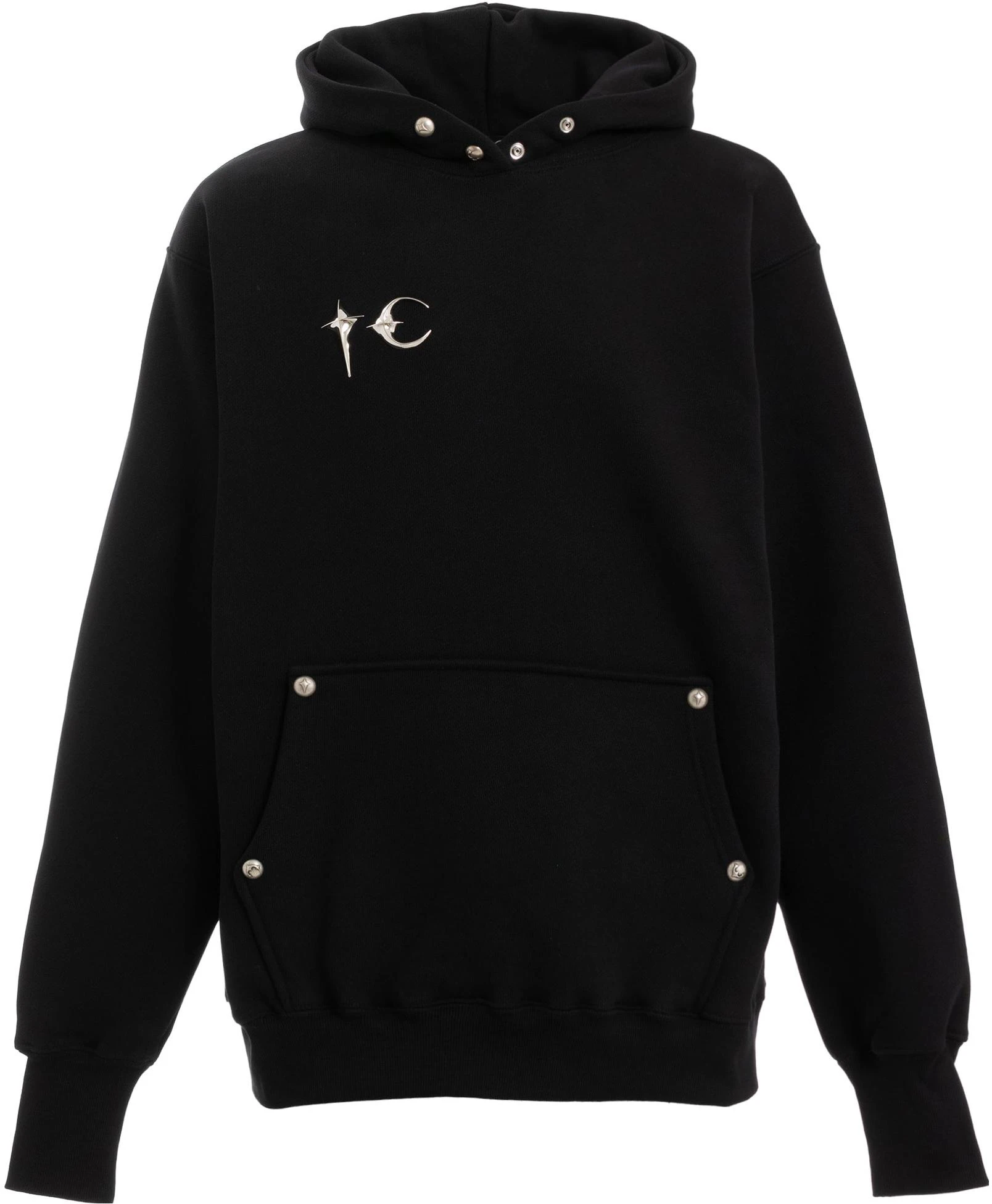 thug-club-fw-23-metal-star-and-moon-logo-studded-hoodie-unisex-black-tc-23-ts-0702-blk