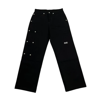 THUG CLUB FW23 Studded Star Moon Logo Oversized Casual Pants Unisex. 1641346474