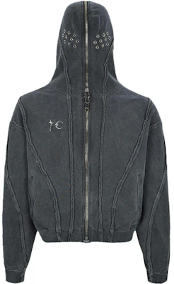 THUG CLUB FW23 Washed Gladiator Star Moon Logo Hoodie Unisex - Gray 1679268682 Buy THUG CLUB FW23 Washed Gladiator Star Moon Logo Hoodie Unisex - Gray 1679268682