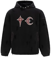 THUG CLUB Rock Hoodie Geometric Print Distressed Pullover Unisex 1690531436 THUG CLUB Rock Hoodie Geometric Print Distressed Pullover Unisex 1690531436