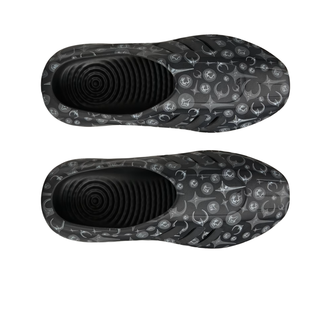 Lookbook Thug Club x adidas Adifom Iiinfinity Mule 'Core Black Silver Metallic' KI0825