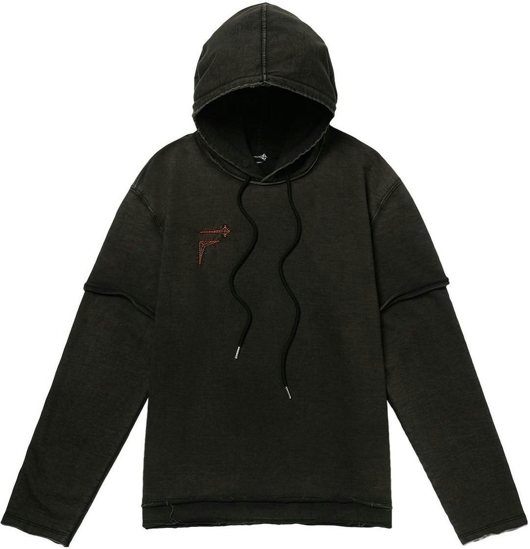 thug-club-x-fila-fw-23-stitch-logo-drawstring-hoodie-unisex-charcoal-gray-1100-fs-2-pof-3-t05-xcgy