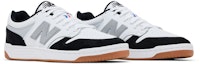 Cheap Tiago Lemos x Kawhi Leonard x New Balance Numeric 480 'Putih Hitam' NM480KWI