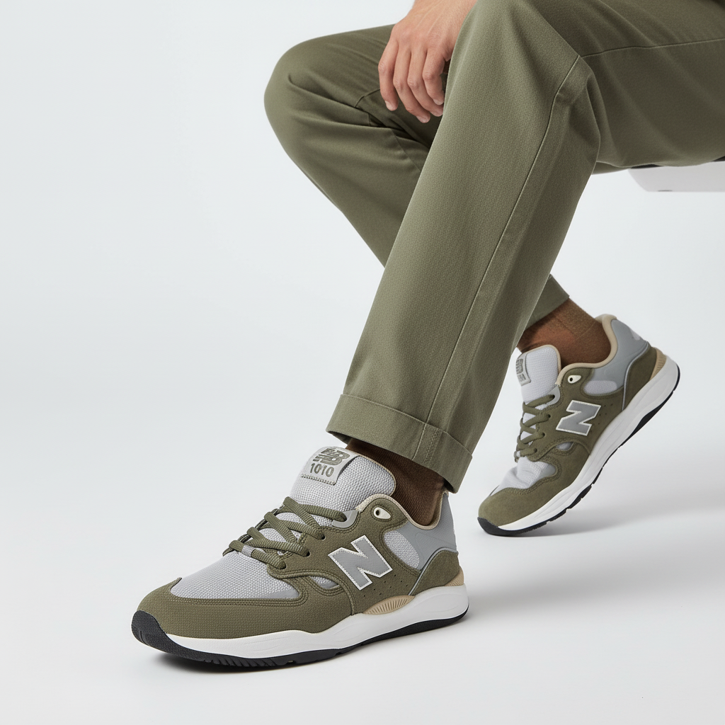 Order Tiago Lemos x New Balance Numeric 1010 'Hijau Zaitun Kelabu' NM1010KG