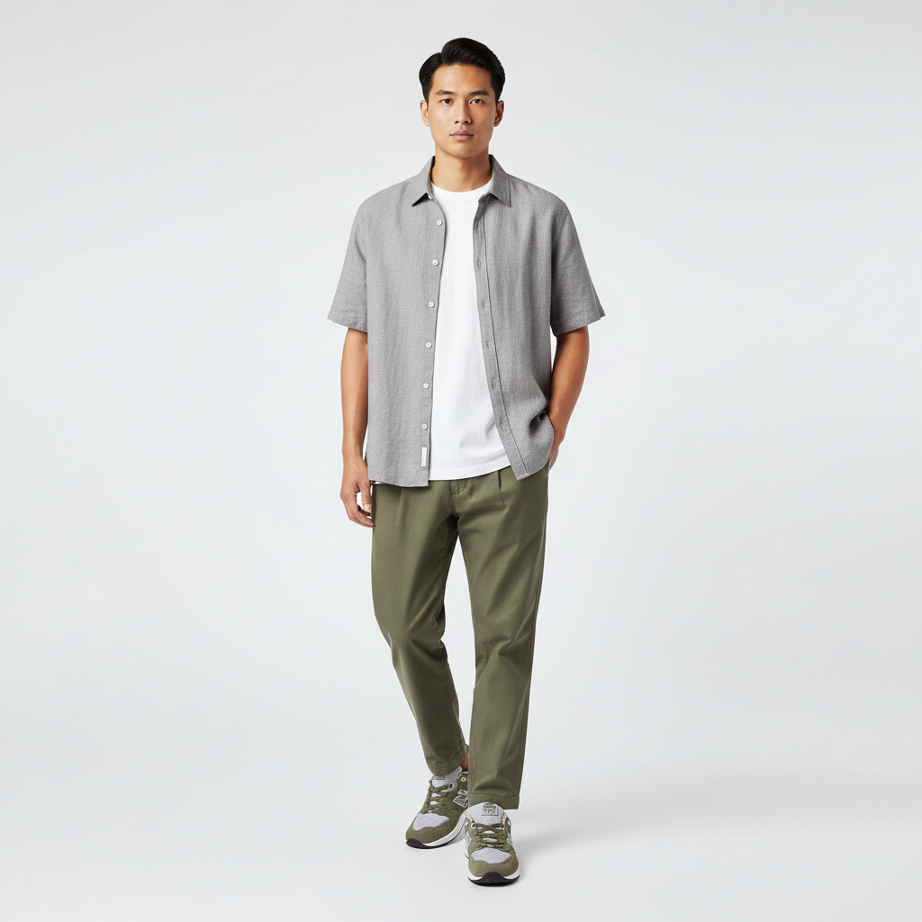 Lookbook Tiago Lemos x New Balance Numeric 1010 'Hijau Zaitun Kelabu' NM1010KG