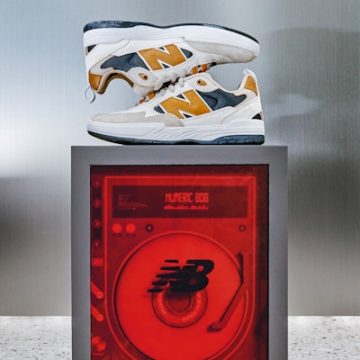 Tiago Lemos x New Balance Numeric 808 'Sea Salt Tan' NM808FCY 3