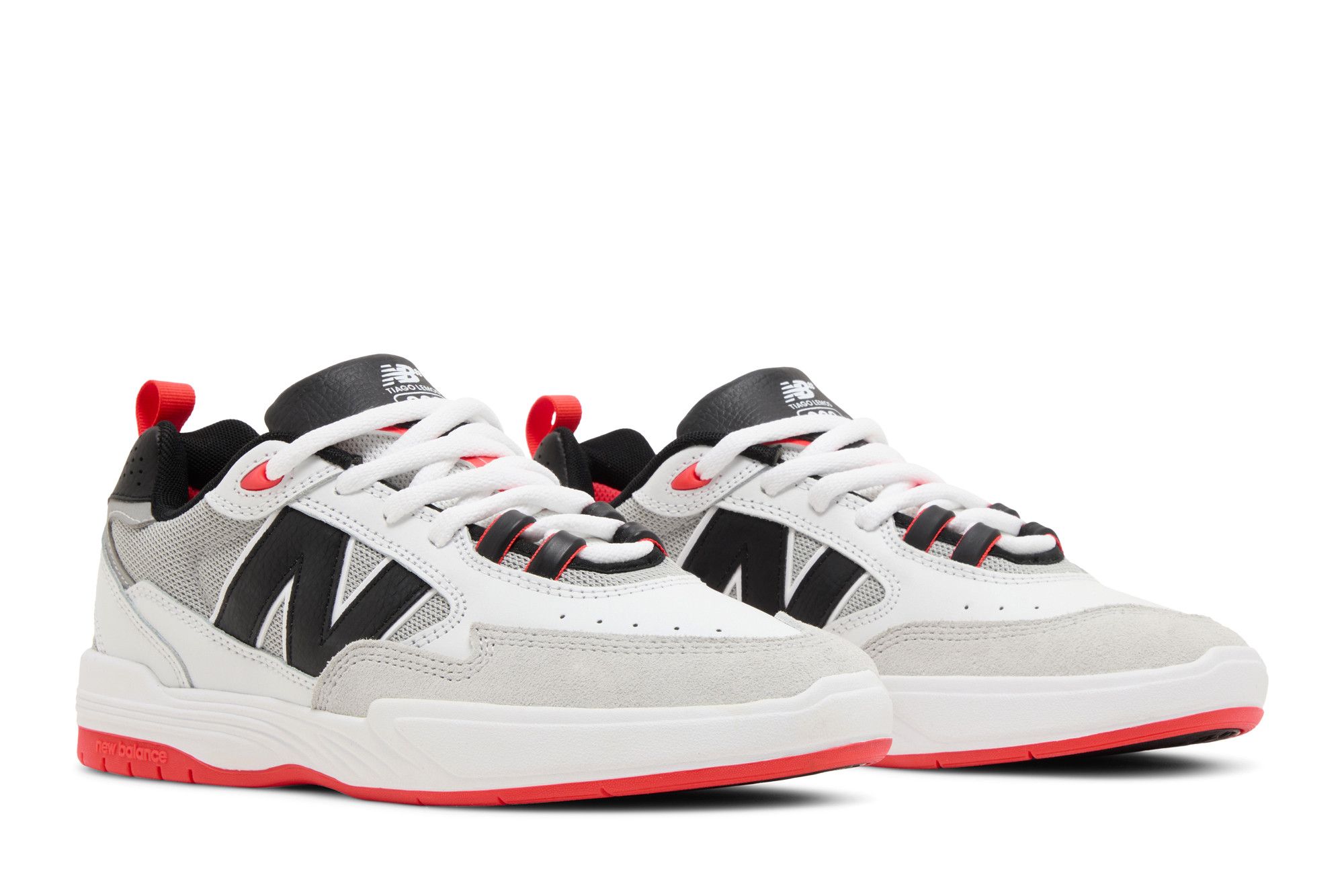 Cheap Tiago Lemos x New Balance Numeric 808 ''Weiß Schwarz Rot'' NM808NAP