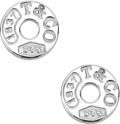 TIFFANY & CO. 1837® 銀圓形耳環 925 純銀 男女情侶款式 19710424 Buy TIFFANY & CO. 1837® 銀圓形耳環 925 純銀 男女情侶款式 19710424