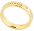 Lookbook Cincin Tiffany & Co. 18k Emas Huruf Ukir Unisex Perhiasan Pasangan. GRP10240