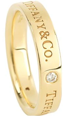 Cincin Tiffany & Co. 18k Emas Huruf Ukir Unisex Perhiasan Pasangan. GRP10240 Shop Cincin Tiffany & Co. 18k Emas Huruf Ukir Unisex Perhiasan Pasangan. GRP10240