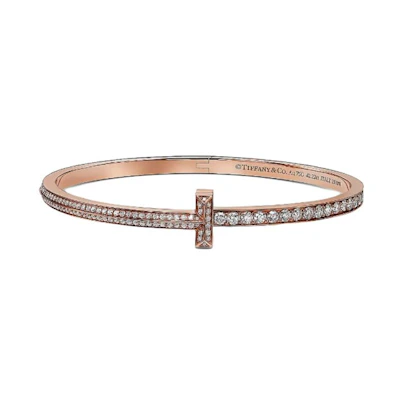 TIFFANY & CO. 18K Rose Gold Bracelet for Couples Unisex. GRP12620