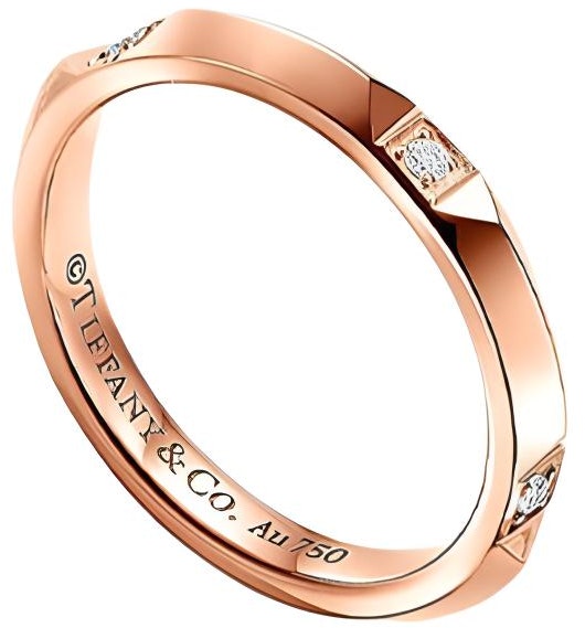 tiffany-and-co-18-k-rose-gold-diamond-unisex-couple-ring-rose-gold-67134230
