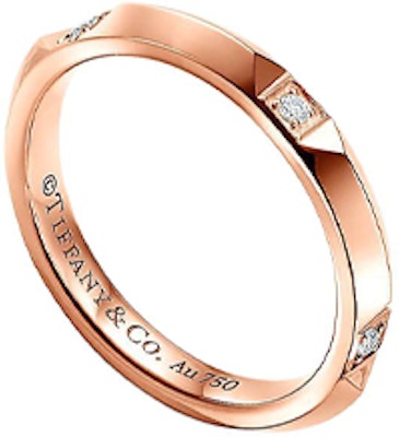 TIFFANY & CO. 18K 玫瑰金鑽石情侶對戒 - 玫瑰金 67134230 Order TIFFANY & CO. 18K 玫瑰金鑽石情侶對戒 - 玫瑰金 67134230